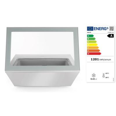 Mrazicí vitrína na zmrzlinu, Arktic, 230V/210W, 867x735x(H)373mm | 233689